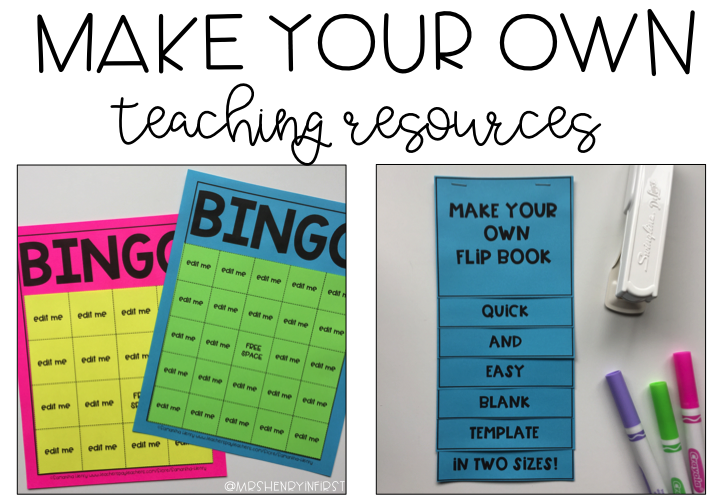 Create your own learning resources
